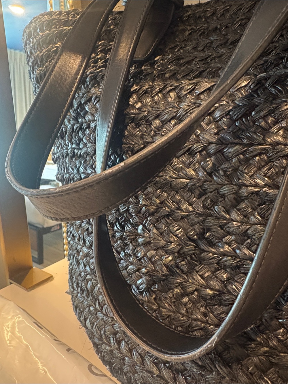 🖤 YSL raffia bag - Picture 9 of 16